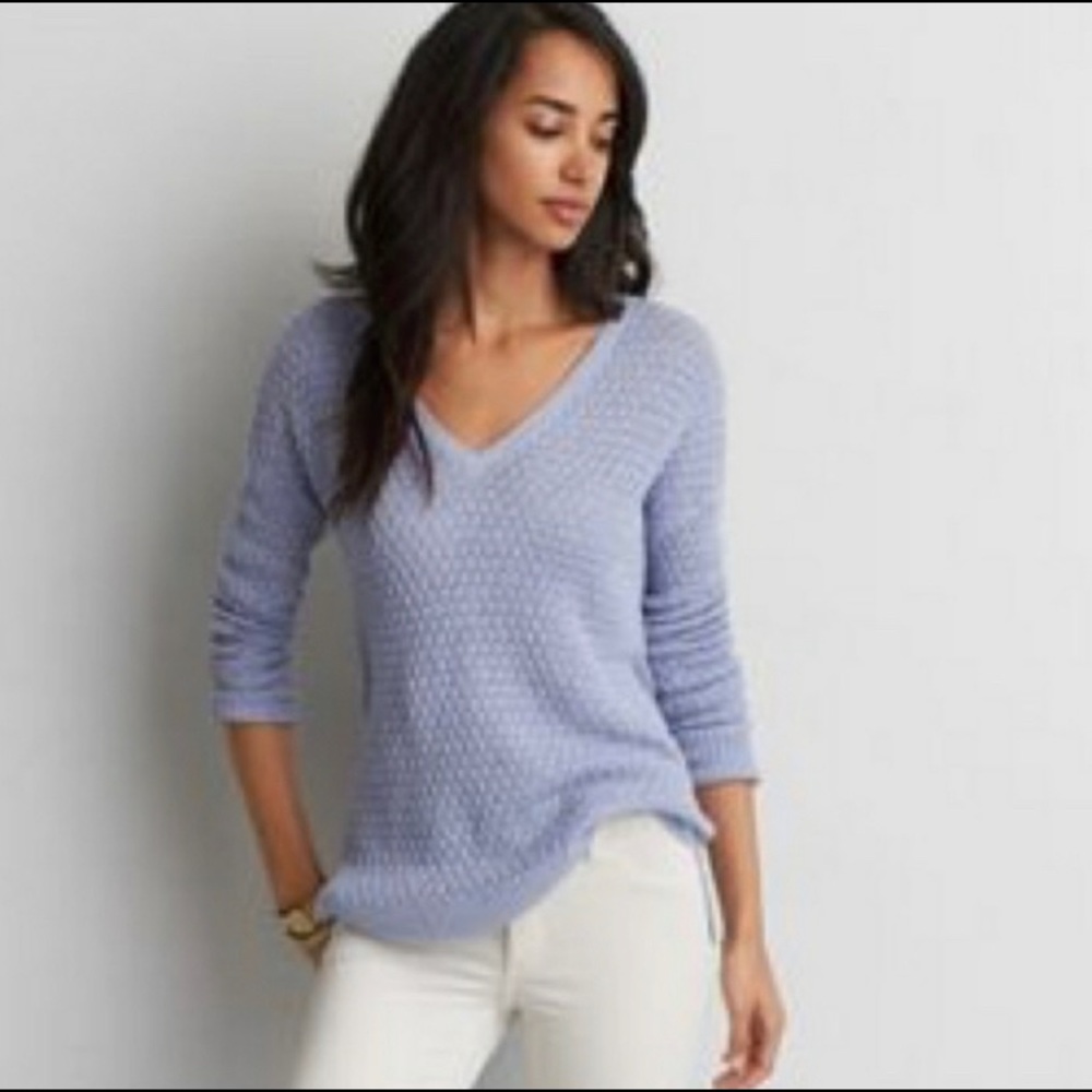 Long Lavender Sweater
